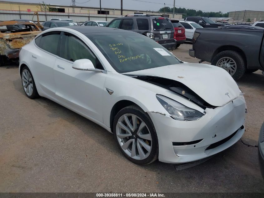 2019 TESLA MODEL 3 LONG RANGE/PERFORMANCE