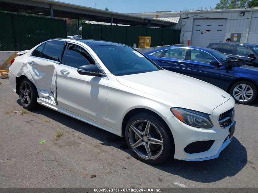 2015 MERCEDES-BENZ C 300 4MATIC/LUXURY 4MATIC/SPORT 4MATIC