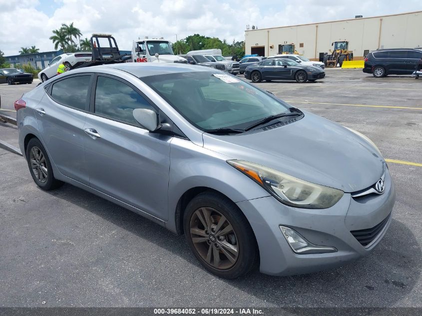 2016 HYUNDAI ELANTRA SE/SPORT/LIMITED