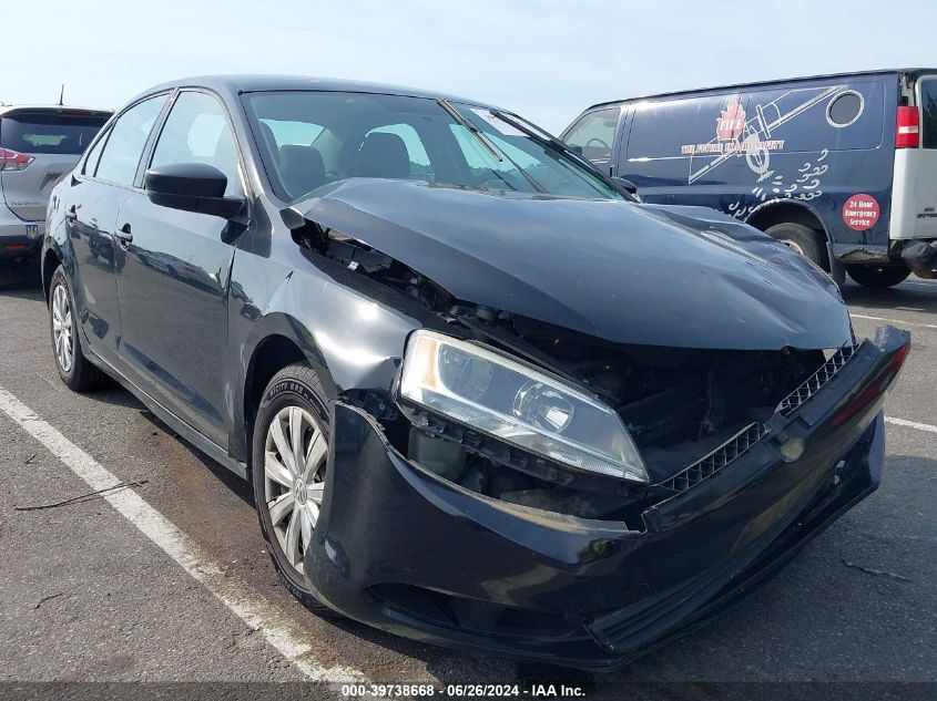 2012 VOLKSWAGEN JETTA S