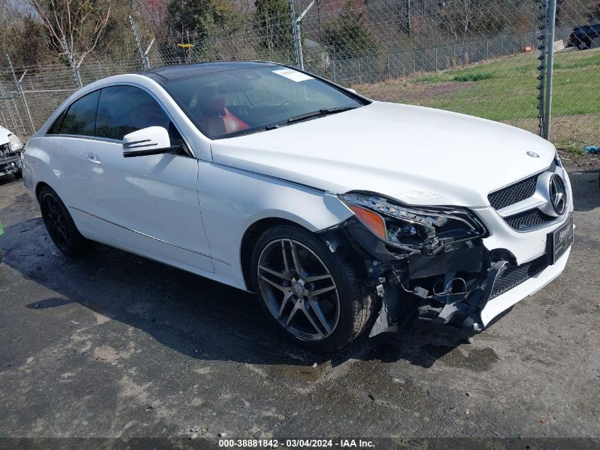 2014 MERCEDES-BENZ E 350 4MATIC