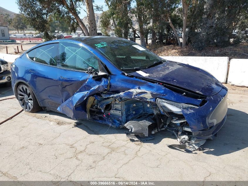 2021 TESLA MODEL Y PERFORMANCE DUAL MOTOR ALL-WHEEL DRIVE