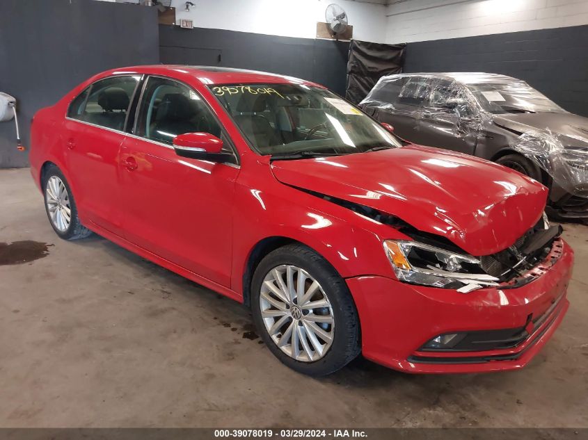 2015 VOLKSWAGEN JETTA 1.8T SE