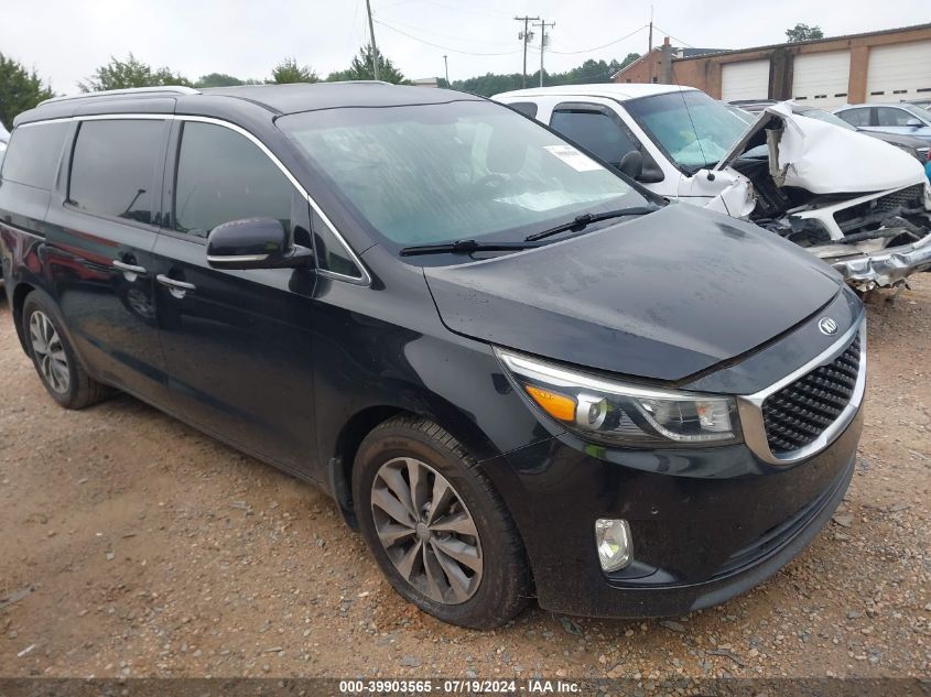 2018 KIA SEDONA SX