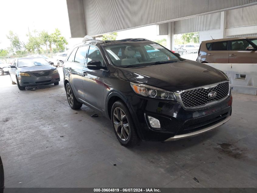 2016 KIA SORENTO 3.3L SX