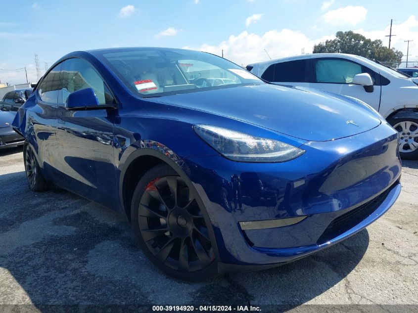 2024 TESLA MODEL Y LONG RANGE DUAL MOTOR ALL-WHEEL DRIVE