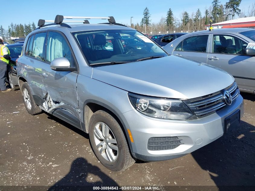 2017 VOLKSWAGEN TIGUAN 2.0T S