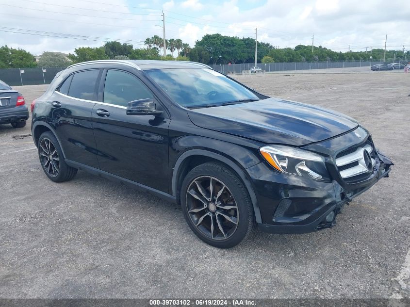 2016 MERCEDES-BENZ GLA 250