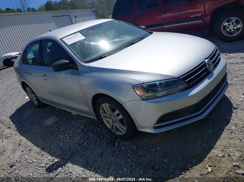 2015 VOLKSWAGEN JETTA 2.0L S