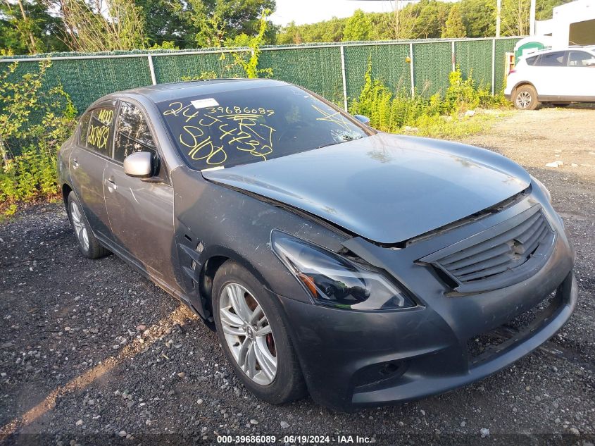 2012 INFINITI G37X