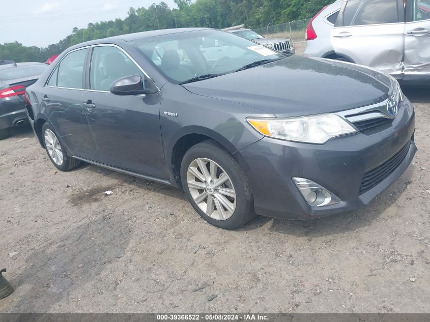 2012 TOYOTA CAMRY HYBRID XLE