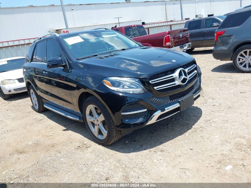 2017 MERCEDES-BENZ GLE 350