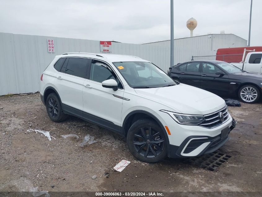 2022 VOLKSWAGEN TIGUAN 2.0T SE