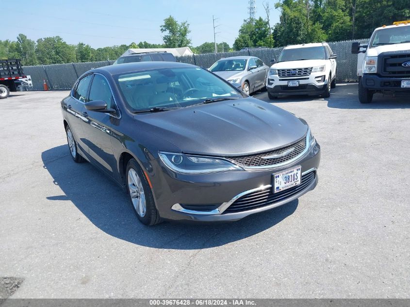 2016 CHRYSLER 200 LIMITED