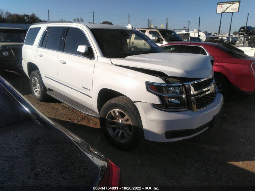 2017 CHEVROLET TAHOE LT