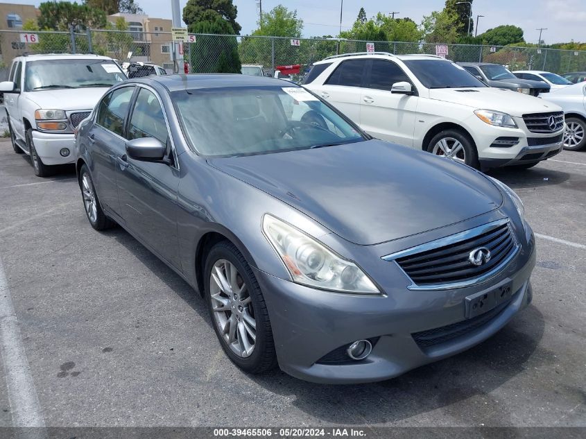 2012 INFINITI G37 JOURNEY