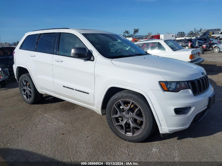 2021 JEEP GRAND CHEROKEE 80TH ANNIVERSARY 4X4