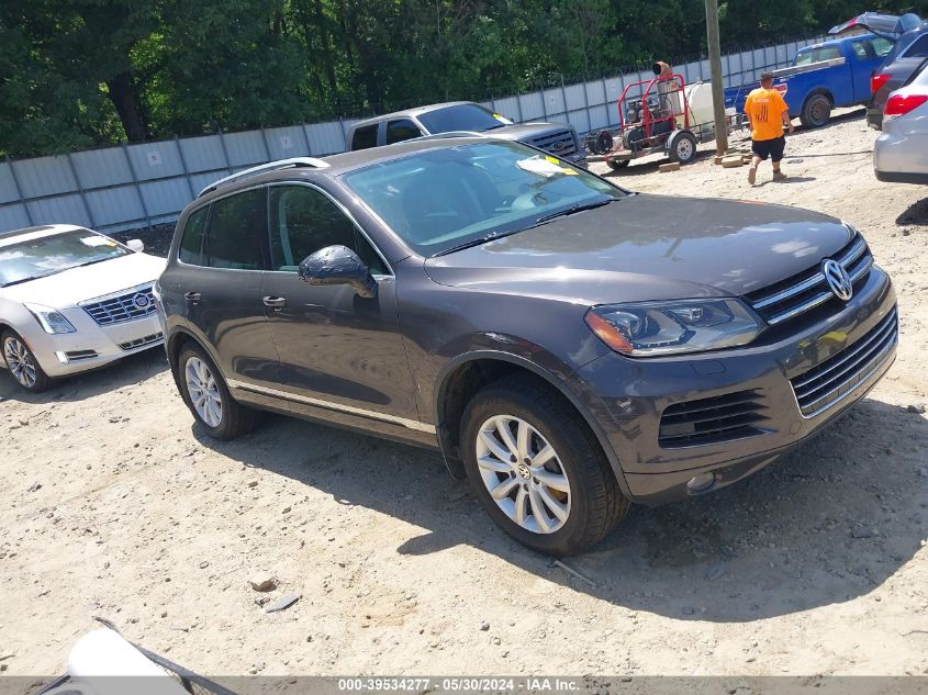 2012 VOLKSWAGEN TOUAREG VR6 EXECUTIVE/VR6 LUX/VR6 SPORT