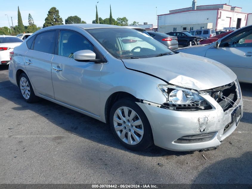 2015 NISSAN SENTRA S