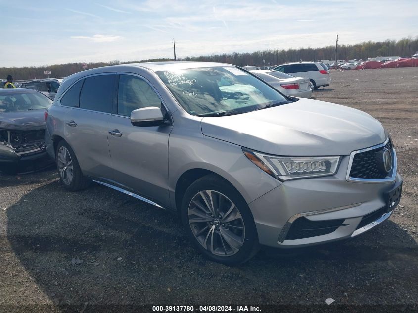 2018 ACURA MDX TECHNOLOGY PACKAGE   ACURAWATCH PLUS PKG