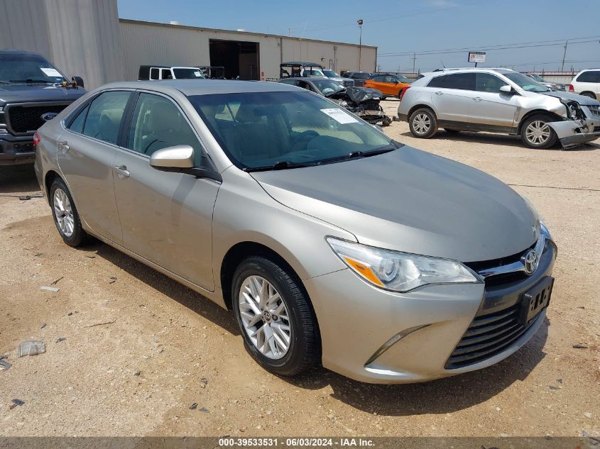 2016 TOYOTA CAMRY LE