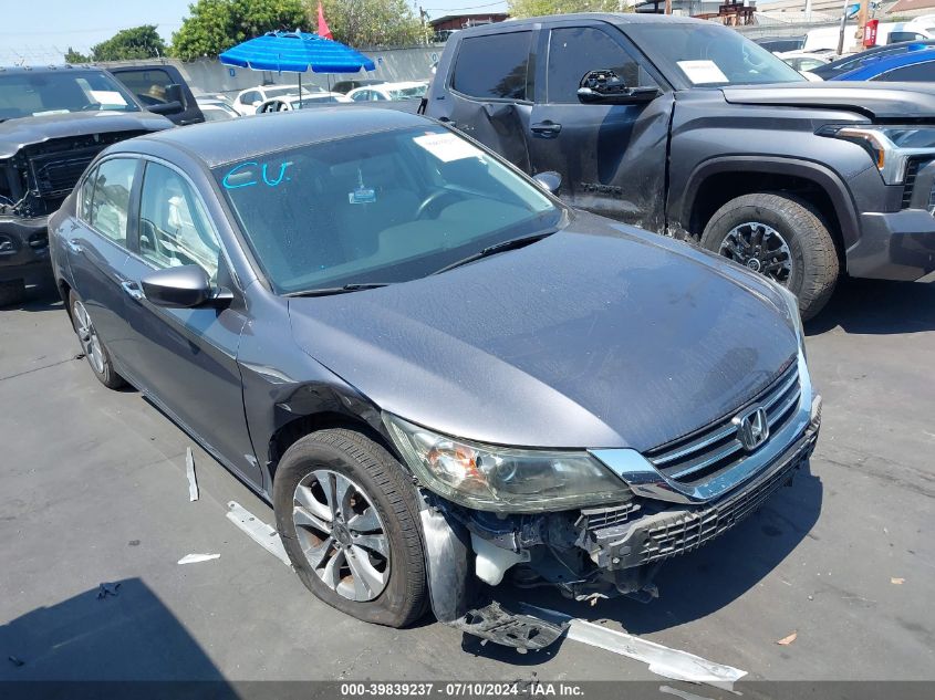 2015 HONDA ACCORD LX