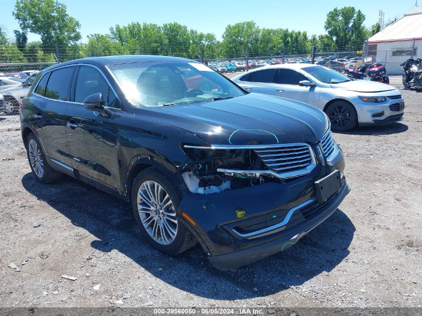 2018 LINCOLN MKX RESERVE