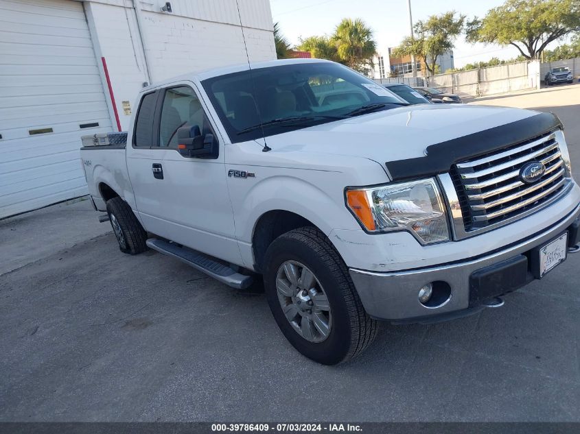 2012 FORD F150 SUPER CAB