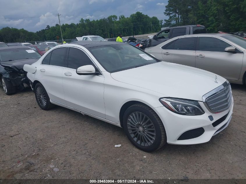 2015 MERCEDES-BENZ C 300 4MATIC/LUXURY 4MATIC/SPORT 4MATIC