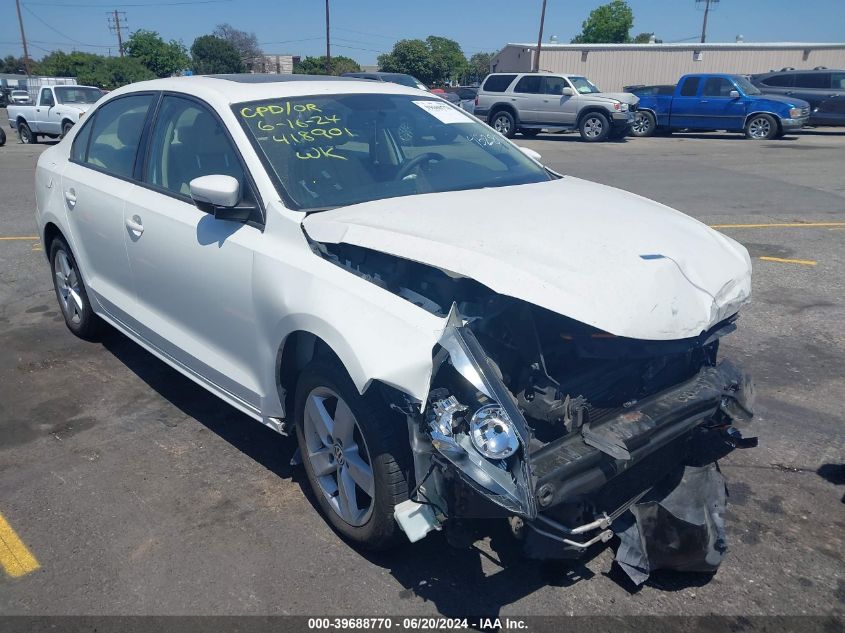 2012 VOLKSWAGEN JETTA 2.0L TDI