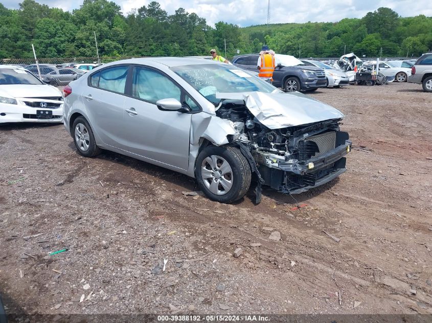 2017 KIA FORTE LX