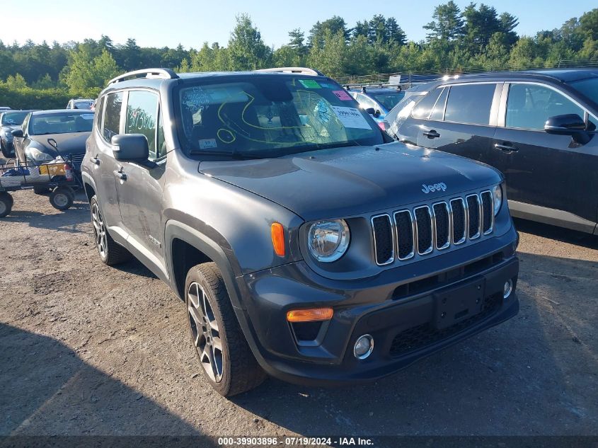 2020 JEEP RENEGADE LIMITED 4X4