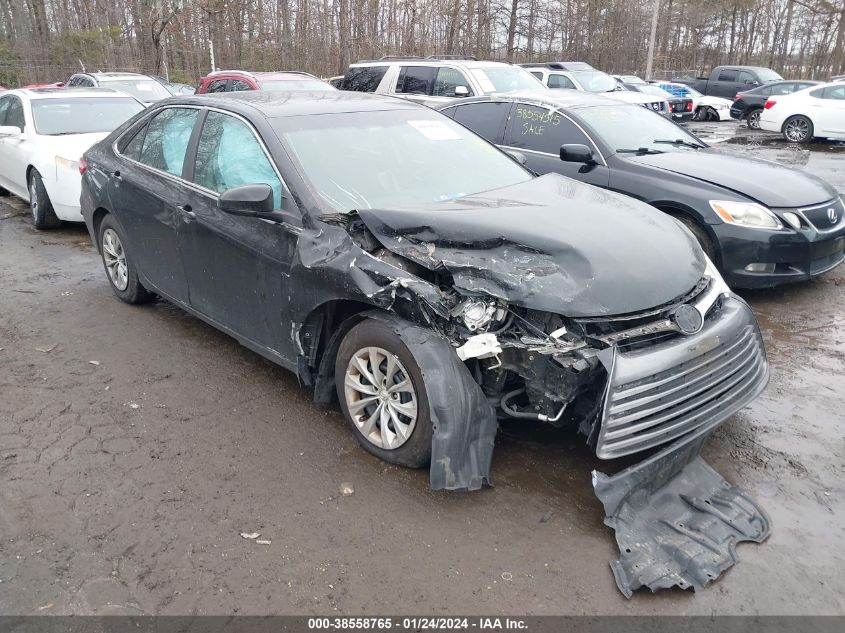 2016 TOYOTA CAMRY LE