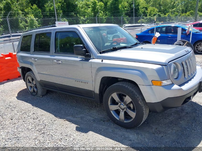 2017 JEEP PATRIOT SPORT SE 4X4