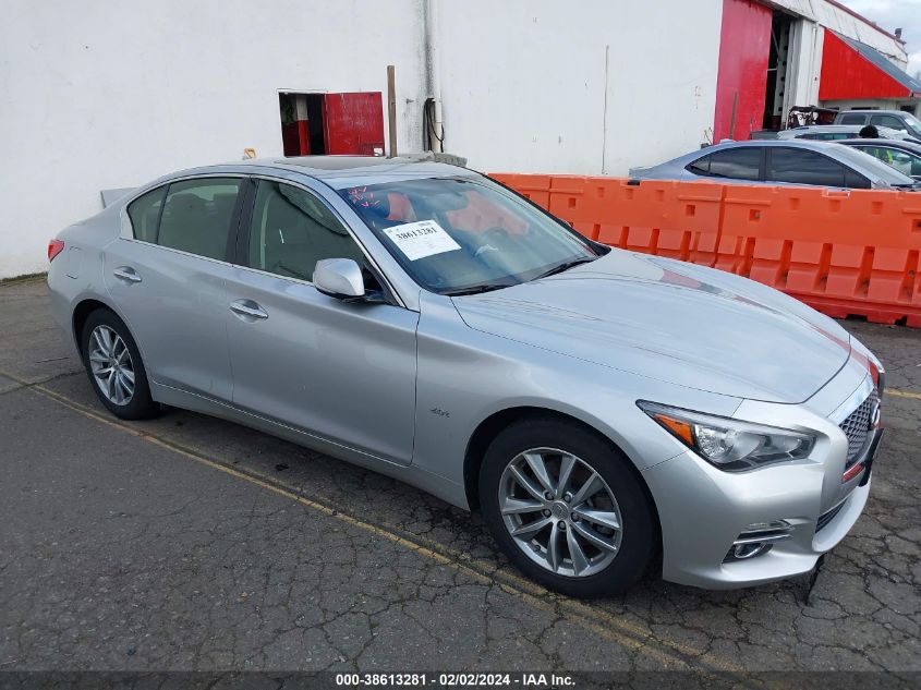 2016 INFINITI Q50 2.0T BASE/2.0T PREMIUM