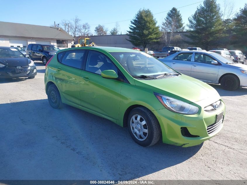 2012 HYUNDAI ACCENT GS