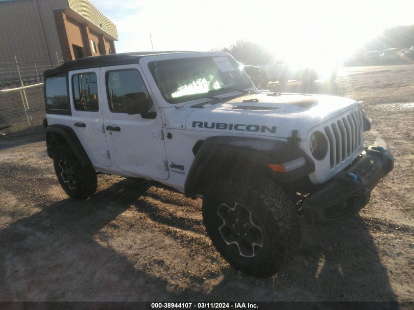 2022 JEEP WRANGLER 4XE UNLIMITED RUBICON 4X4