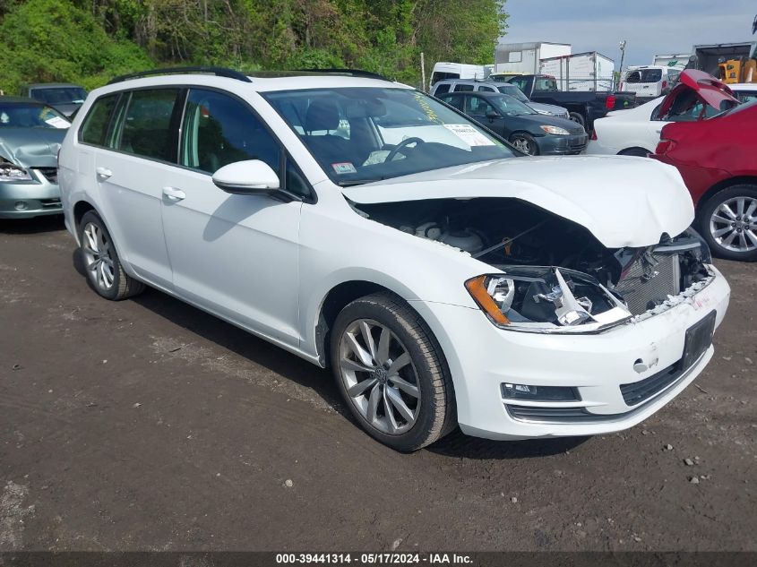 2016 VOLKSWAGEN GOLF SPORTWAGEN TSI SE 4-DOOR