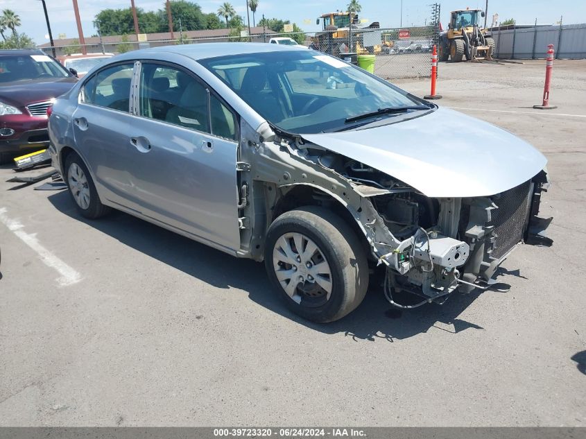 2012 HONDA CIVIC LX