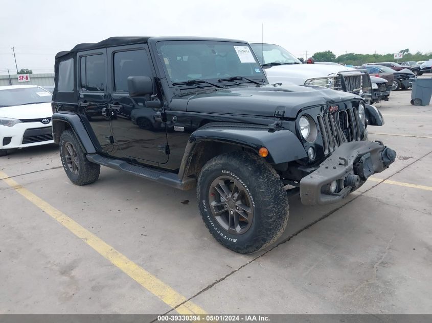 2016 JEEP WRANGLER UNLIMITED 75TH ANNIVERSARY