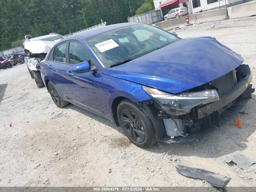 2023 HYUNDAI ELANTRA BLUE