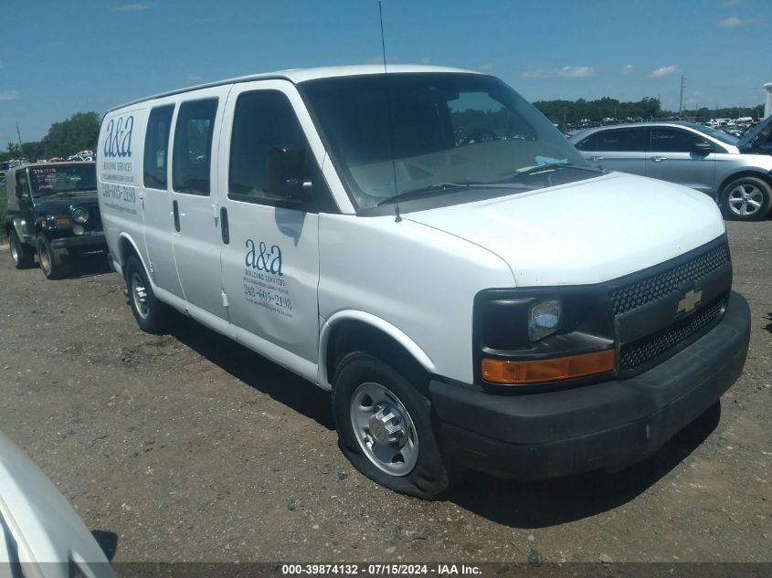 2012 CHEVROLET EXPRESS 3500 WORK VAN