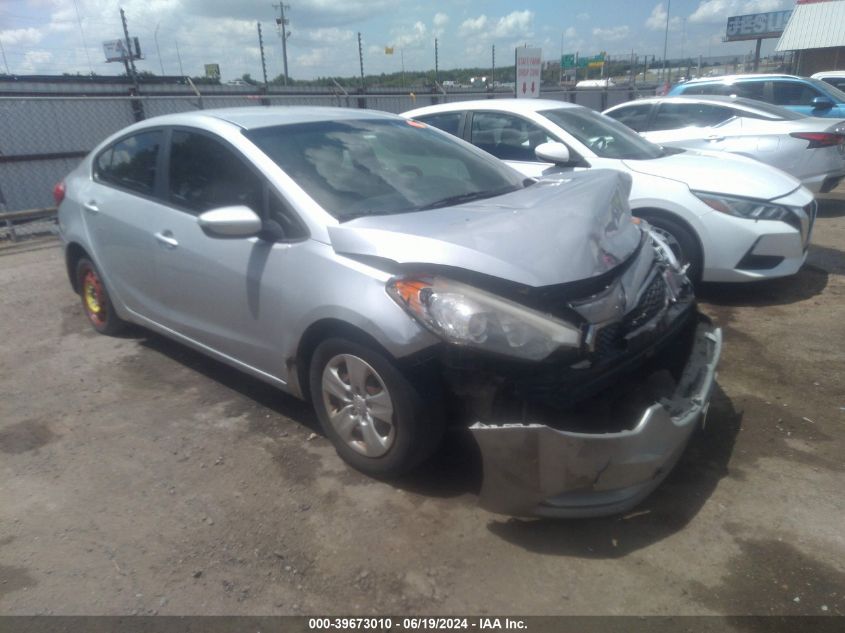 2015 KIA FORTE LX