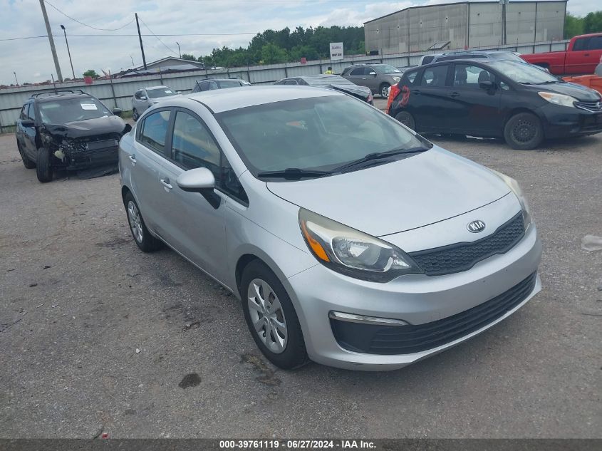 2016 KIA RIO LX