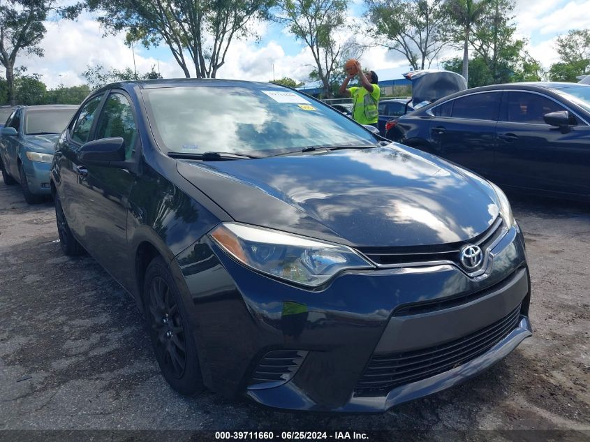 2015 TOYOTA COROLLA L/LE/LE PLS/PRM/S/S PLS