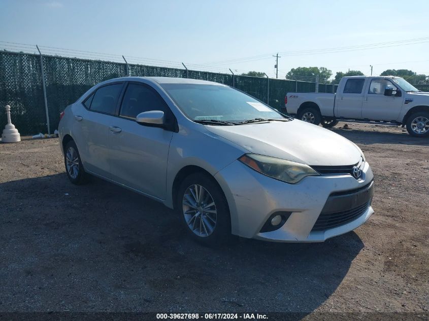 2015 TOYOTA COROLLA L/LE/LE PLS/PRM/S/S PLS