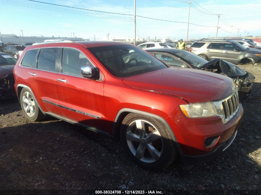 2011 JEEP GRAND CHEROKEE OVERLAND