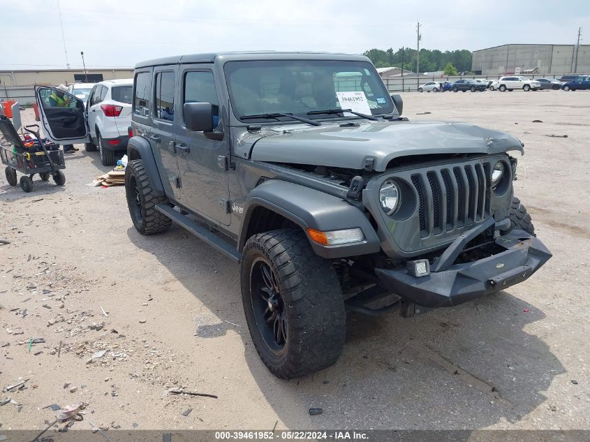 2018 JEEP WRANGLER UNLIMITED SPORT S 4X4