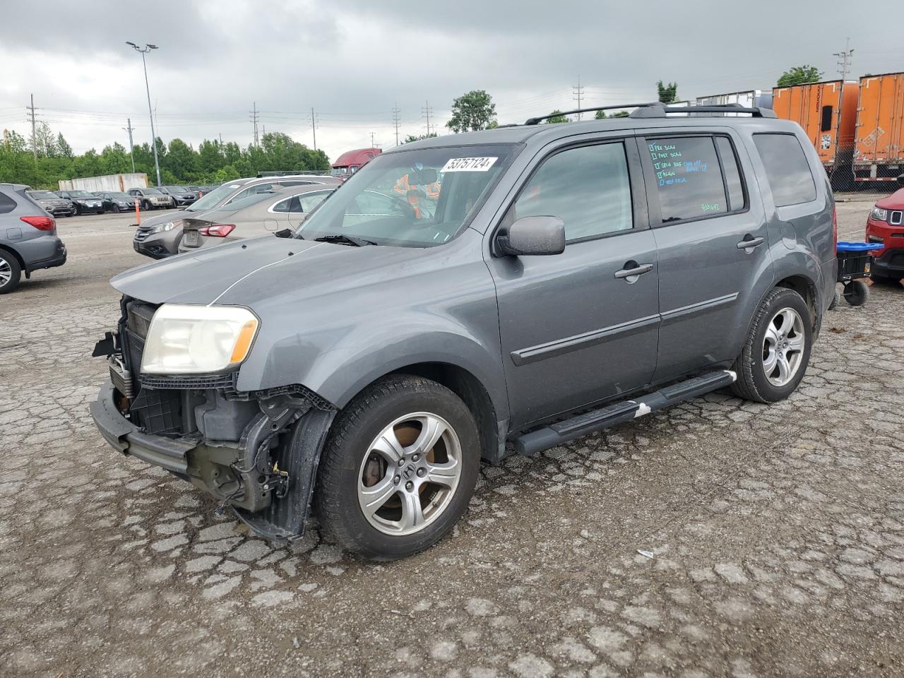 2012 HONDA PILOT EXLN