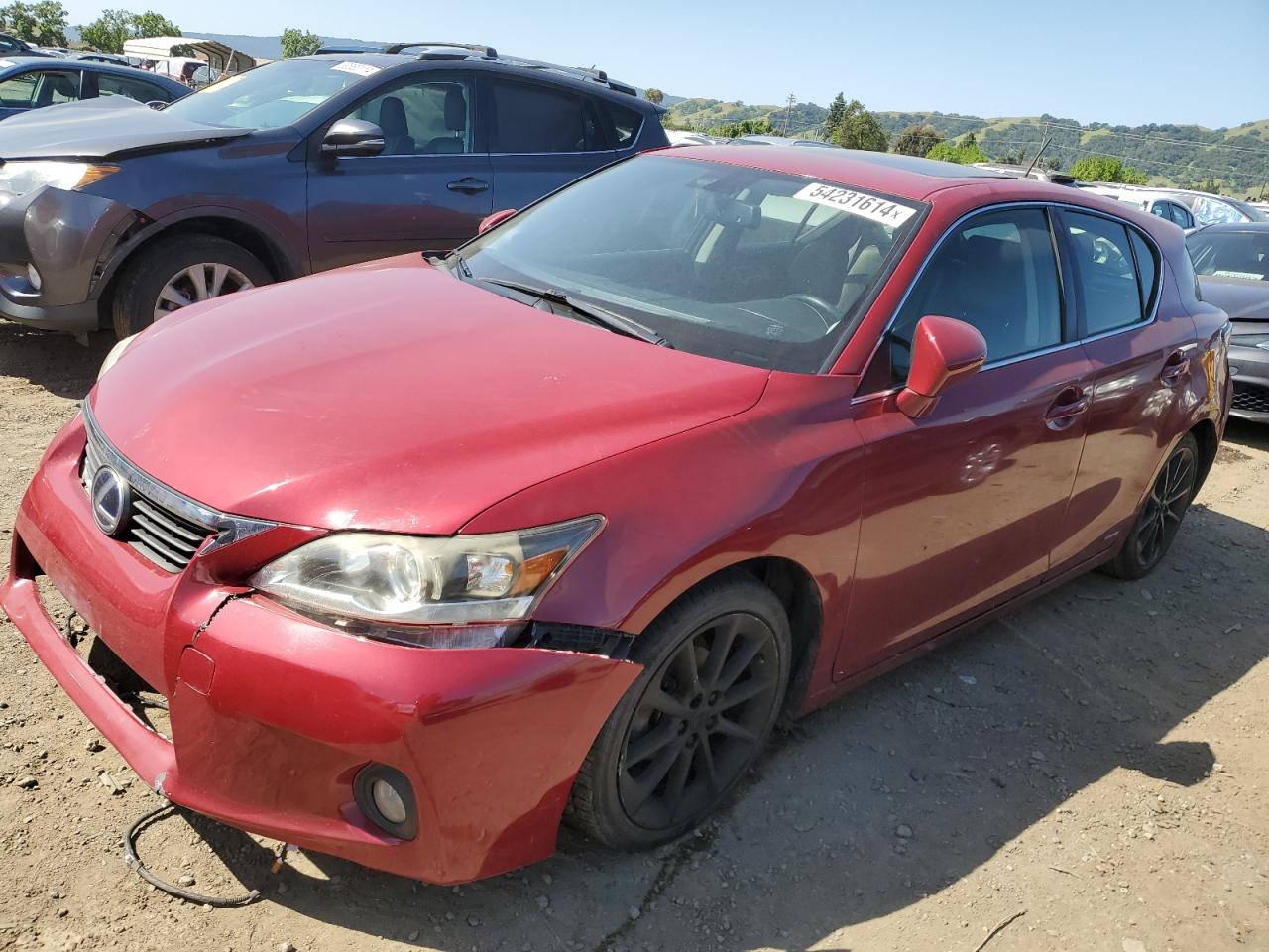 2012 LEXUS CT 200